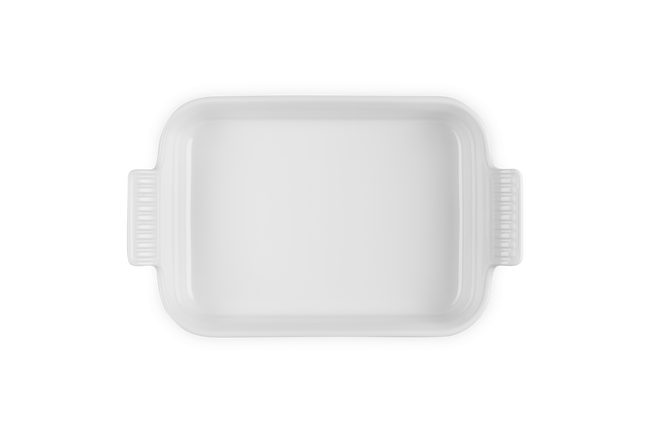 Stoneware Heritage Rectangular DishWhite image number 4