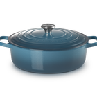 30cm Cast Iron Signature Risotto PotDeep Teal image number 1