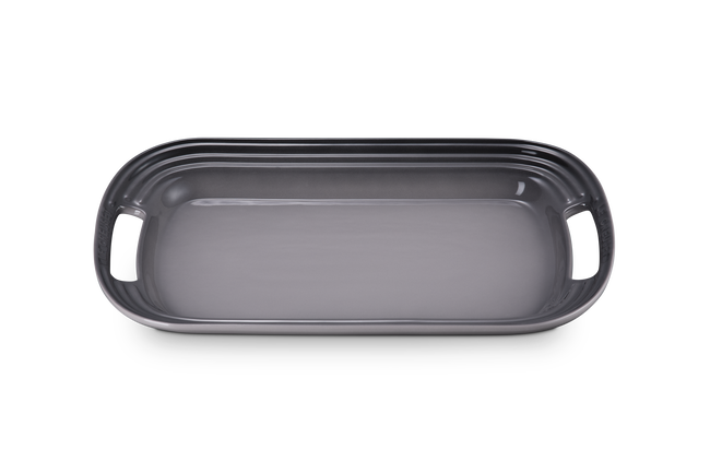 Stoneware BBQ PlatterFlint image number 2