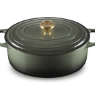 Le Creuset Cast Iron Signature Oval Casserole 31cm ThymeThyme image number 5
