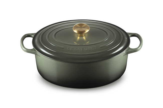 Le Creuset Cast Iron Signature Oval Casserole 31cm ThymeThyme image number 5