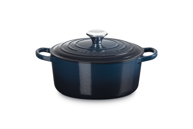 Cast Iron Signature Round CasseroleNuit image number 1
