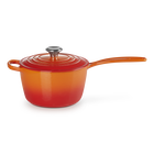 Cast Iron Signature SaucepanFlame image number 1