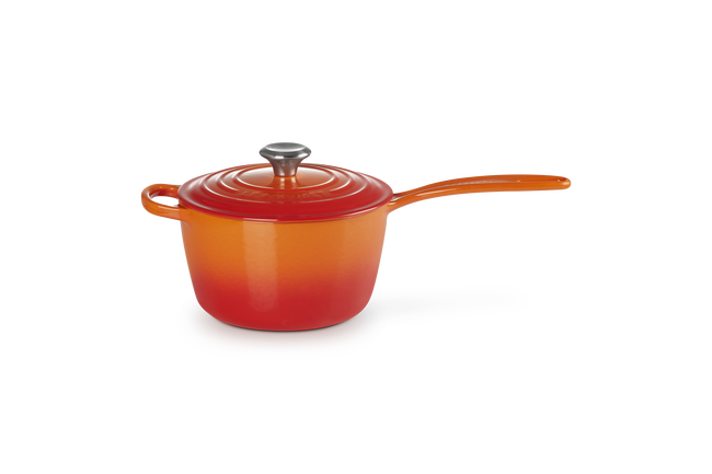 Cast Iron Signature SaucepanFlame image number 1