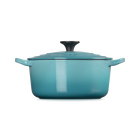 Le Creuset Cast Iron Classic Round CocotteCaribbean image number 3