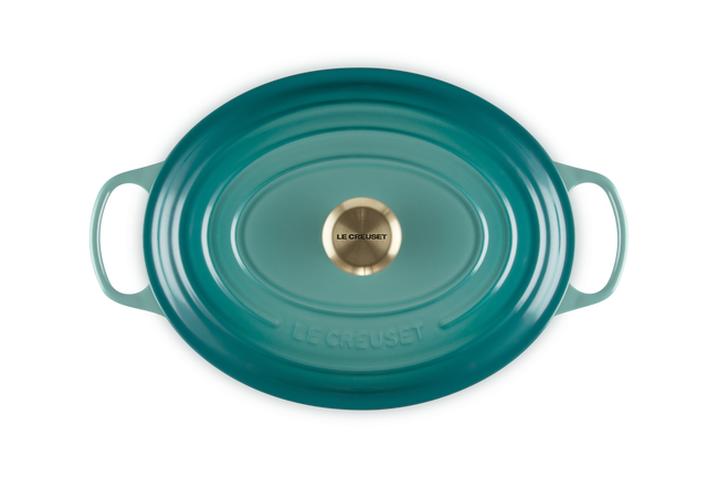 Le Creuset Cast Iron Signature Oval CasseroleRiviera image number 6