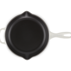 Le Creuset Cast Iron Signature Skillet 23cm MeringueMeringue image number 4