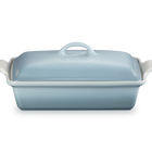 Stoneware Heritage Rectangular Dish with LidSea Salt image number 1