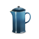 Stoneware Coffee PressDeep Teal image number 1