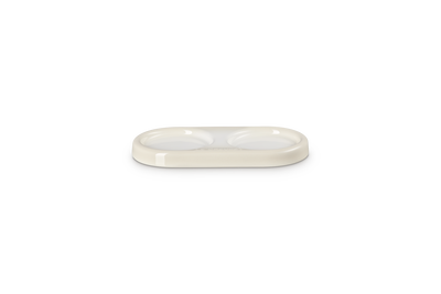 Le Creuset Stoneware Mill Tray 18cm Meringue