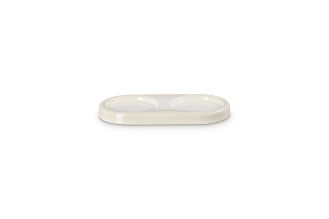 Le Creuset Stoneware Mill Tray 18cm MeringueMeringue image number 1