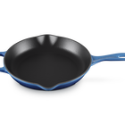 Cast Iron Signature Round SkilletAzure Blue image number 2