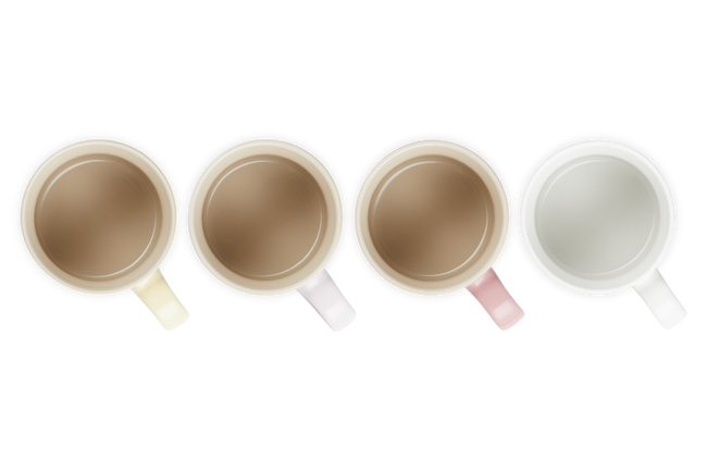 Stoneware Set of 4 Mugs image number 4