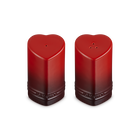 Stoneware Heart Salt & Pepper ShakersCerise image number 2