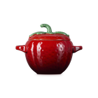 Le Creuset Stoneware Strawberry Fruit Mini Cocotte 570ml Cerise image number 5