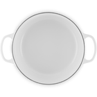 Cast Iron Signature Round CasseroleWhite image number 5