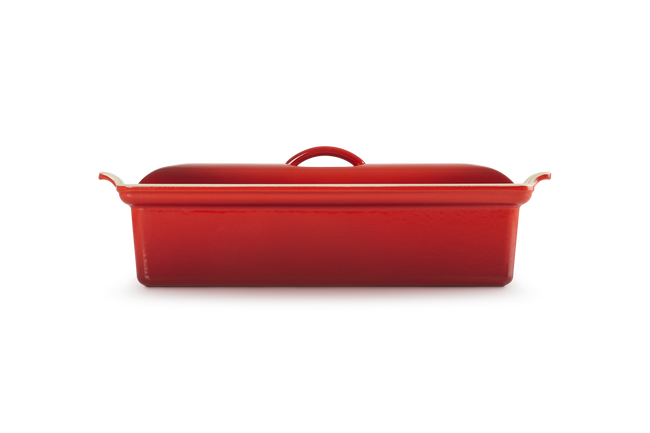 Cast Iron Rectangular TerrineCerise image number 3