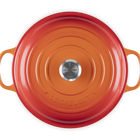 Cast Iron Signature Shallow CasseroleFlame image number 5