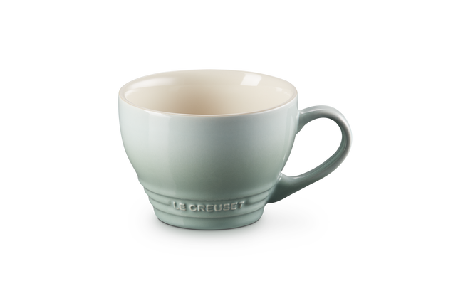 Le Creuset Stoneware Giant Cappuccino Mug 400ml SageSage image number 1