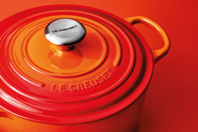 Cast Iron Signature Round CasseroleFlame image number 5