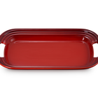 Stoneware BBQ PlatterCerise image number 2