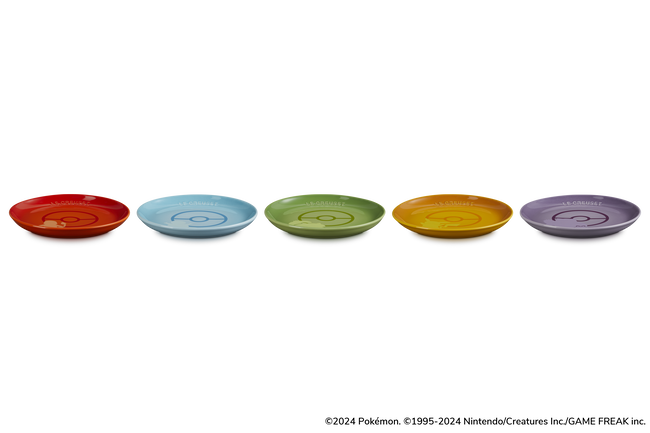 Pokémon Set of 5 Sphere Plates image number 6