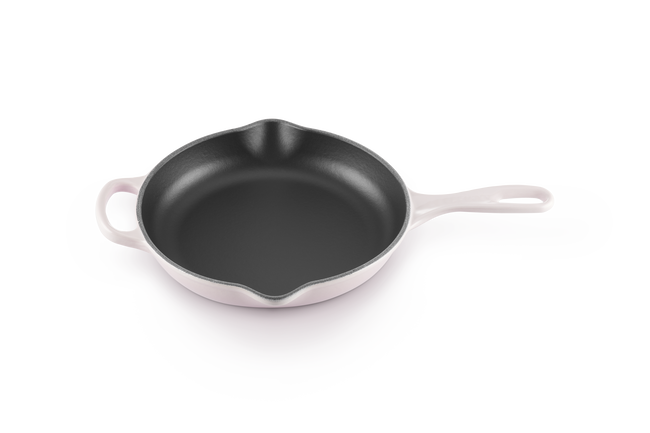 Le Creuset Cast Iron Signature Skillet 23cm Shell PinkShell Pink image number 2