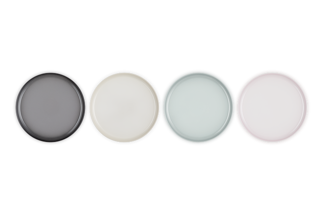 Stoneware Coupe Set of 4 Side Plates image number 5