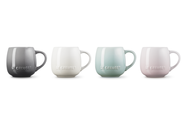 Stoneware Coupe Set of 4 Mugs image number 5