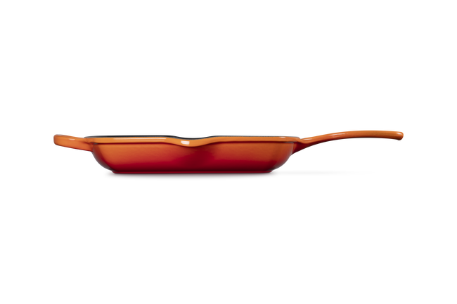 Le Creuset Cast Iron Signature Square Skillet Grill 26cm FlameFlame image number 3