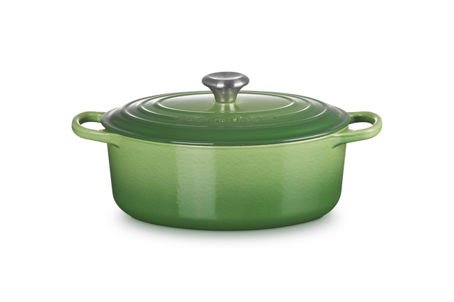 Le Creuset Signature 4.7L Oval C Iron Cass Bamboo