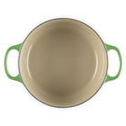 Le Creuset Cast Iron Signature Round Casserole 22cm Bamboo GreenBamboo image number 5