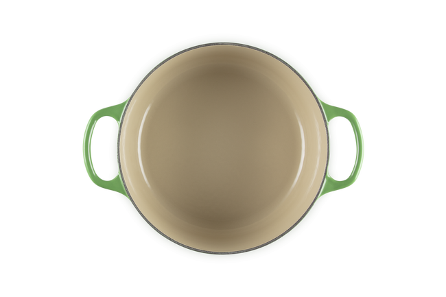 Le Creuset Cast Iron Signature Round Casserole 22cm Bamboo GreenBamboo image number 5