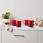 Le Creuset Stoneware Set of 4 Seattle Mugs 400ml image number 1