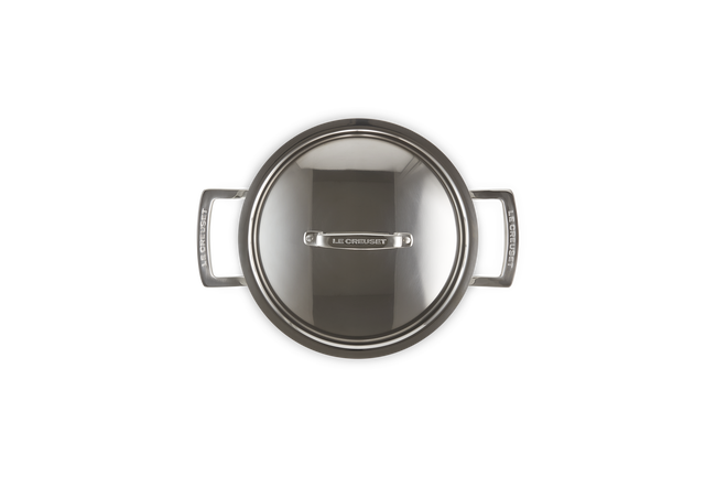 3-ply Stainless Steel Deep Casserole image number 4