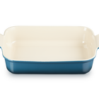 Le Creuset Stoneware Rectangular Dish Heritage 32cm Deep TealDeep Teal image number 4