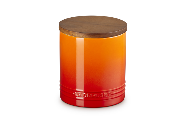 Signature 1.1L Storage Jar with Wooden LidFlame image number 1