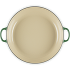 Le Creuset Cast Iron Classic Shallow CasseroleKale image number 4