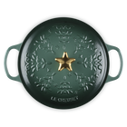 Cast Iron Holly Round Casserole image number 4