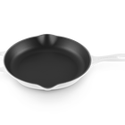 Cast Iron Signature Round SkilletWhite image number 2