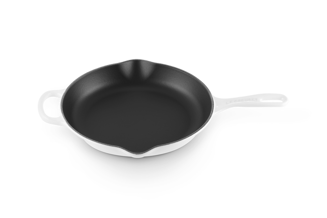 Cast Iron Signature Round SkilletWhite image number 2
