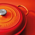 Cast Iron Signature Shallow CasseroleFlame image number 6