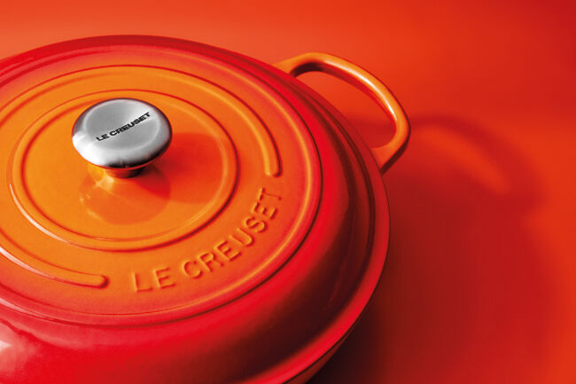 Cast Iron Signature Shallow CasseroleFlame image number 6