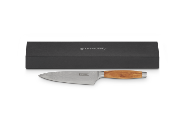 Chef's Knife with Olive Wood Handle image number 4