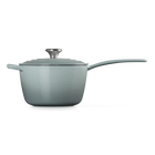 Le Creuset Cast Iron Signature Saucepan 18cm Sea SaltSea Salt image number 3