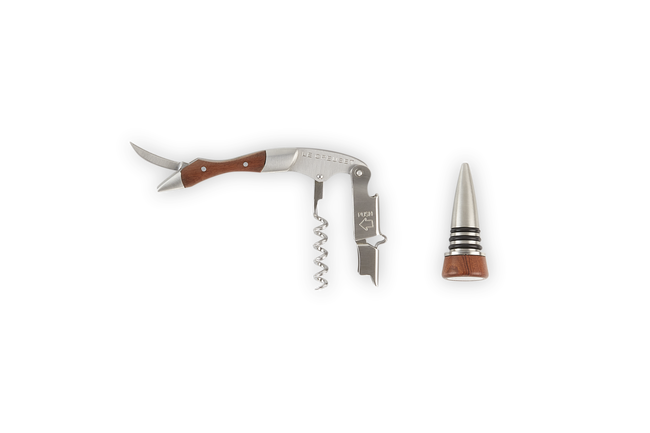 GS 190 Wooden Waiter's Corkscrew & Stopper image number 4