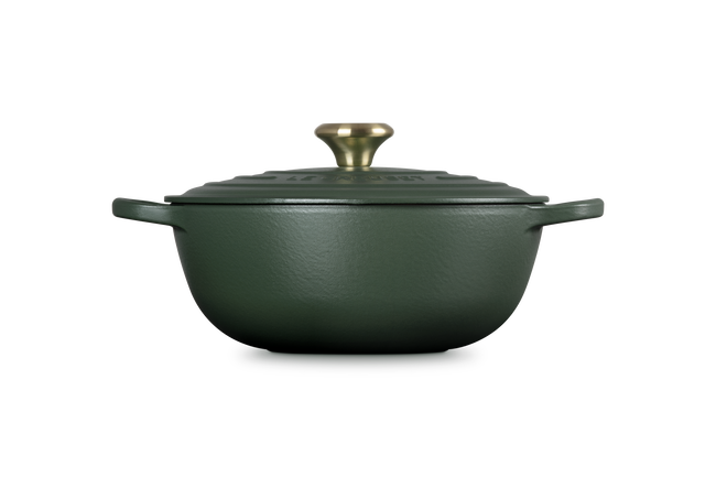 Le Creuset Cast Iron Signature Soup Pot 26cm For&ecirc;tFor&ecirc;t image number 3