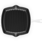 Cast Iron Signature Square Skillet GrillWhite image number 4