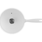 Le Creuset Cast Iron Classic Saucier Pan 21cm WhiteWhite image number 3