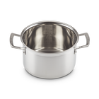 3-ply Stainless Steel Deep Casserole image number 5